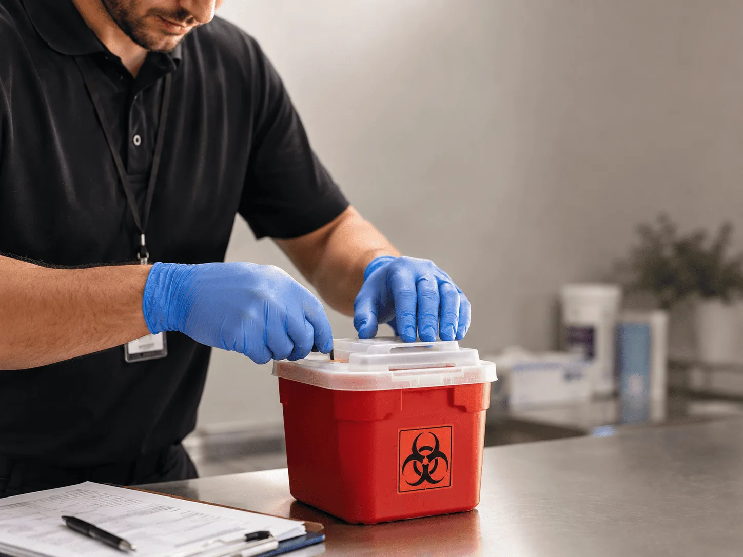 Why choose Sharps Waste Disposal in Mountain, ND